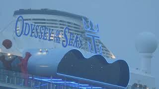 4K-Odyssey of the Seas | River Ems conveyance -LIVE -