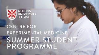 Centre for Experimental Medicine - MBRU Summer Student Programme 2018