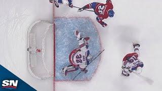 Rangers' Jonathan Quick Makes Desperation Save With Juraj Slafkovsky's Stick