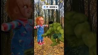 Hulk vs Chucky #shorts #chucky #monster #vitv