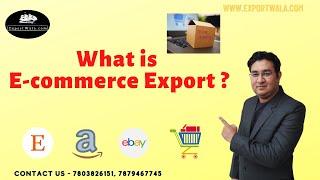 What is E-commerce Export ? | Exportwala | Ankit Sahu | Hindi |