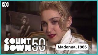 Madonna: Extended Interview (1985) | Countdown 50 Years On | ABC iview