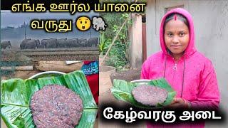 Tamil Recipe கேழ்வரகு அடை  & இங்க இருக்குறவங்களோட Reaction பாருங்க.