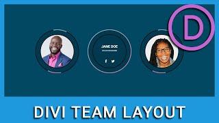 Divi Team Layout Tutorial 2022