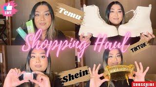 Shopping Haul || TEMU | SHEIN | TIKTOK | Makeup Haul ️