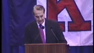 Bob Dole Speaks About the Robert J. Dole Institute of Politics