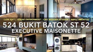 524 Bukit Batok Street 52 Executive Maisonette For Sale - Singapore HDB Property | Yvonne Koh