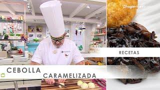 Hacer CEBOLLA CARAMELIZADA ¡sin azúcar! ​ Truco de Karlos Arguiñano ️​‍​