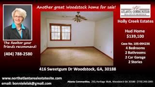 Holly Creek Estates HUD Homes for Sale 404-788-2580 Woodstock GA