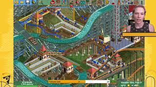 BARELY Completes RollerCoaster Tycoon Scenario - Twitch Highlight