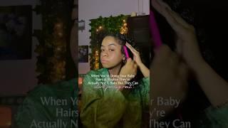 Like when did ya get so grownnn??@LULLXURY  #haircare #babyhairs #healthyhair #blackgirlhair