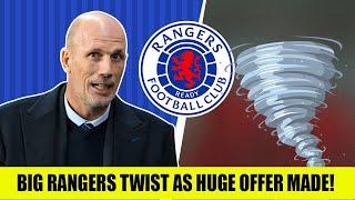 BIG Rangers Transfer Twist As HUGE Offer Made!