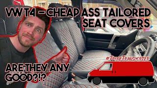 VW T4 - Cheap Tailored Seat Covers - Are They Any Good?!?