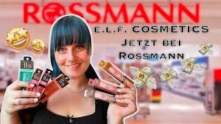 e.l.f. cosmetics ab sofort bei Rossmann!  Was du WIRKLICH brauchst und worauf du verzichten kannst