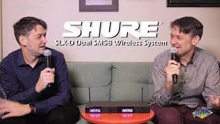 Shure SLX-D Dual SM58 Wireless System featuring The Andrews - AmericanMusical.com