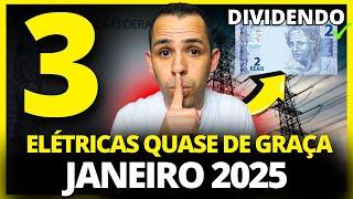 3 AÇÕES que ainda estão BARATAS (QUASE DE GRAÇA) em JANEIRO 2025