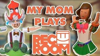 My MUM Tries Rec Room VR!