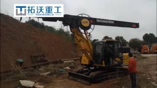 TOPWORLD TWLD16 crawler-type rotary driller