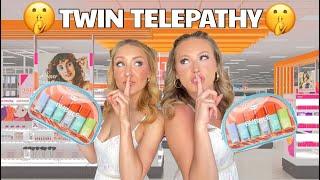 TWIN TELEPATHY SHOPPING CHALLENGE WITH MY BFF AT ULTA BEAUTY  ​⁠ #shop #twin @Caitlyn_Desiree1