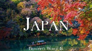 Japan 4K Scenic Relaxation Film - Relaxing Piano Music - Beautiful Nature