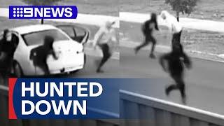 Teenager cornered and stabbed by carload of people while walking on road | 9 News Australia