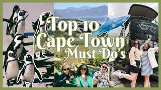 CAPE TOWN VLOG | Top 10 Must Do's in Cape Town South Africa (Part 2) | Penguins, Sharks, Wine & More