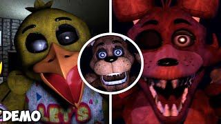 Fazbear Rise 80´s (DEMO) - All Jumpscares! & Extras