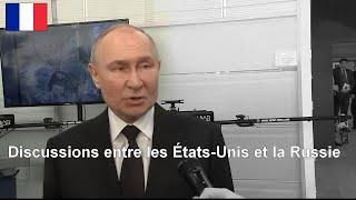 [VF] Vladimir Poutine commente les résultats des discussions entre les États-Unis et la Russie Full