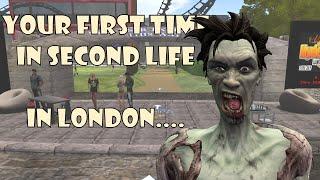 Your first steps in second life in London 2014