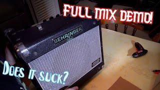 Behringer Vintager GM110 Studio Demo