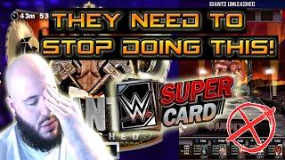 THEY NEED TO STOP DOING THIS... |WWE SuperCard.... | Noology