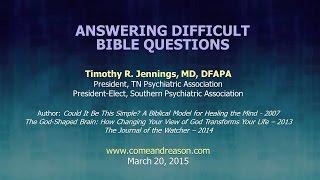 God And Your Church 3:  Answering Difficult Bible Questions