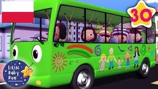 Koła autobusu kręcą się cz 3 | 30 Minut Piosenek dla Dzieci | Little Baby Bum po Polsku |