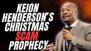 What's Wrong with Keion Henderson's Christmas Sermon?