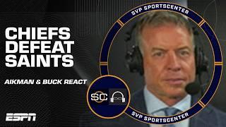 OUTSTANDING TEAM WIN for the Chiefs!  Troy Aikman & Joe Buck react to KC's MNF win | SC with SVP