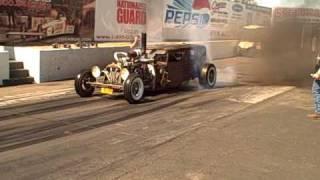 Diesel Rat Rod Burnout