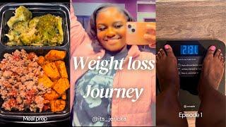 Weight Loss Journey | 3 Day Meal Prep + Gym #weightlossjourney #plussize #gym