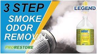 ProRestore’s Proven Smoke Odor Removal System