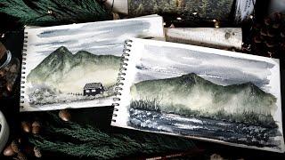 Sketchbook Paintings: Loose Watercolor Landscapes