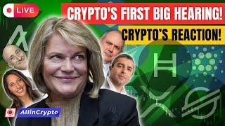  Crypto's First Big Hearing, BTC reserve? Legislation, Stablecoins, ETFs??