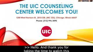 An Introduction to the UIC Counseling Center