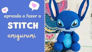 Receita Stitch Amigurumi- passo a passo fácil