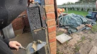 Returning Cavity OLD STYLE #bricklaying