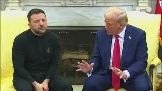 Trump: 'Zelenskyy is not ready for peace'