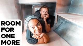 Building an extra cabin in our tiny sailboat | Step 406