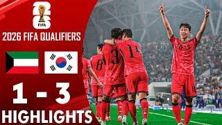 배준호 골 | 쿠웨이트 vs 한국 1-3 하이라이트 골 | 2026 FIFA 월드컵 예선 AFC