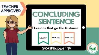 How to Identify and Write Concluding Sentences in Paragraphs