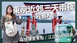 【醉日本】東京近郊｜東京近郊三天兩夜行程懶人包 箱根鎌倉景點介紹全攻略 最詳細交通方法一次看完｜江之電 新宿 小田急 箱根海賊船