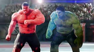 Red Hulk VS Green Hulk in The Grand Arena | Captain America Brave New World | Marvel Avengers Movie