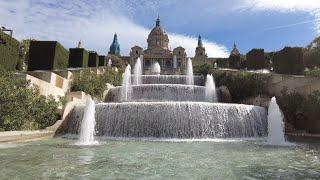 [4K]Museu Nacional d'Art de Catalunya | Barcelona, Spain |Walking National Art Museum Catalonia